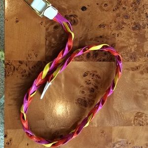 ESCADA multi color braided belt